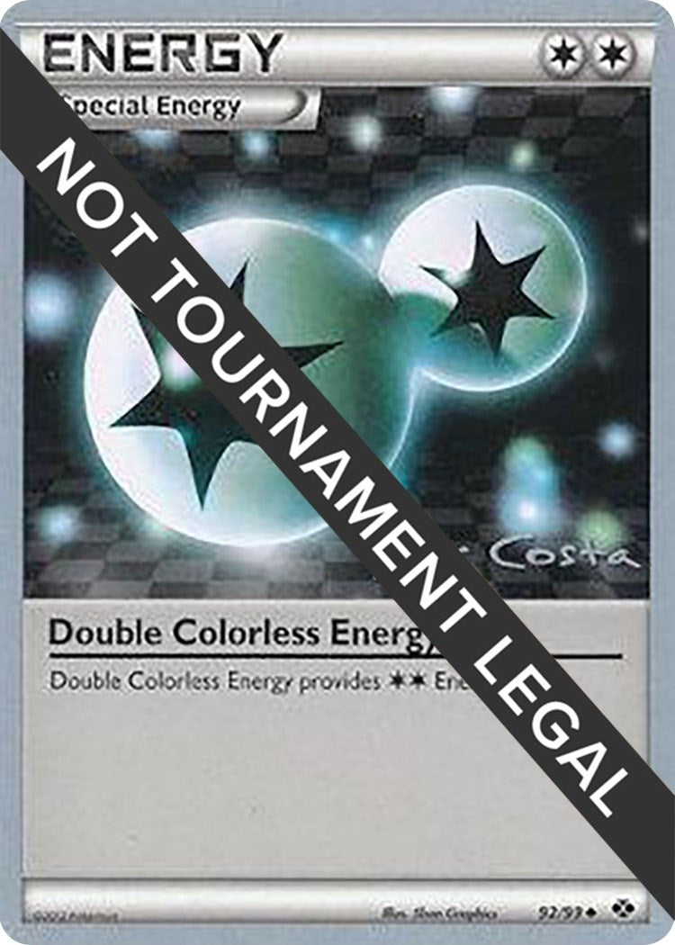 Image for Double Colorless Energy - 2012 (Igor Costa) (92/99) [World Championship Decks] - Pokemon