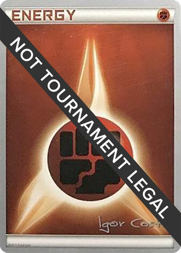 Image for Fighting Energy - 2012 (Igor Costa) [World Championship Decks] - Pokemon