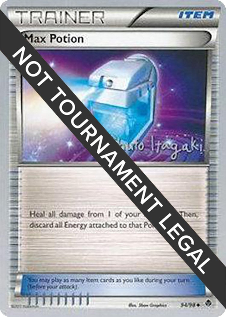 Image for Max Potion - 2012 (Shuto Itagaki) (94/98) [World Championship Decks] - Pokemon