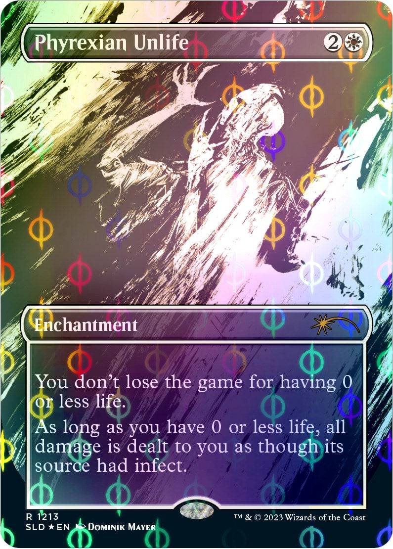 Image for Phyrexian Unlife (Step-and-Compleat Foil) (1213) [Secret Lair Drop Series] - Magic: The Gathering