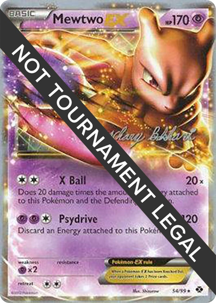 Image for Mewtwo EX - 2012 (Zachary Bokhari) (54/99) [World Championship Decks] - Pokemon