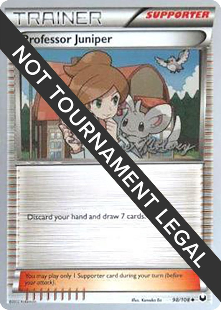 Image for Professor Juniper - 2012 (Chase Moloney) (98/108) [World Championship Decks] - Pokemon