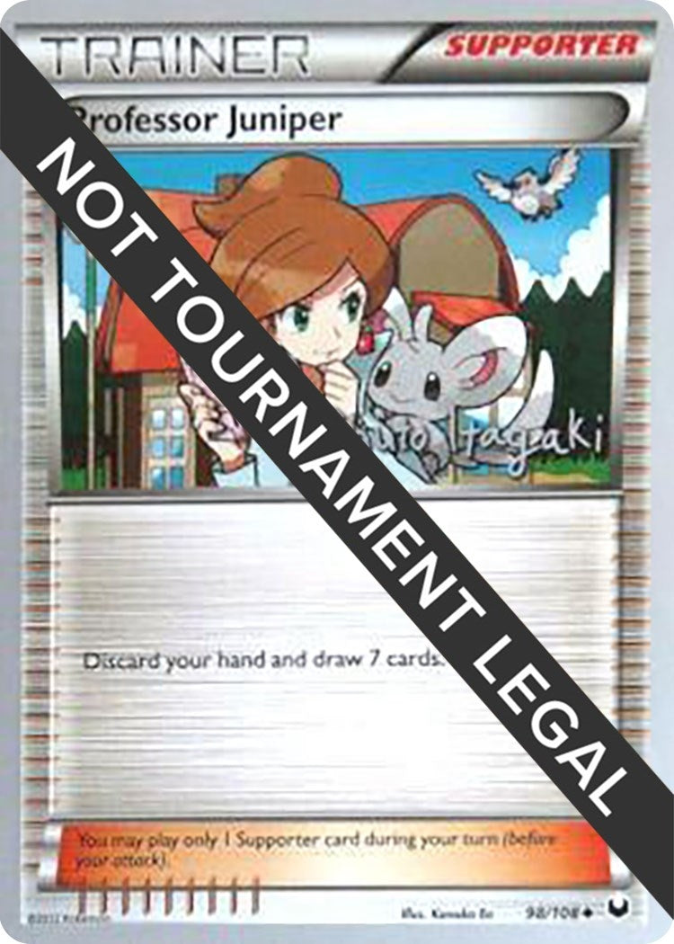 Image for Professor Juniper - 2012 (Shuto Itagaki) (98/108) [World Championship Decks] - Pokemon