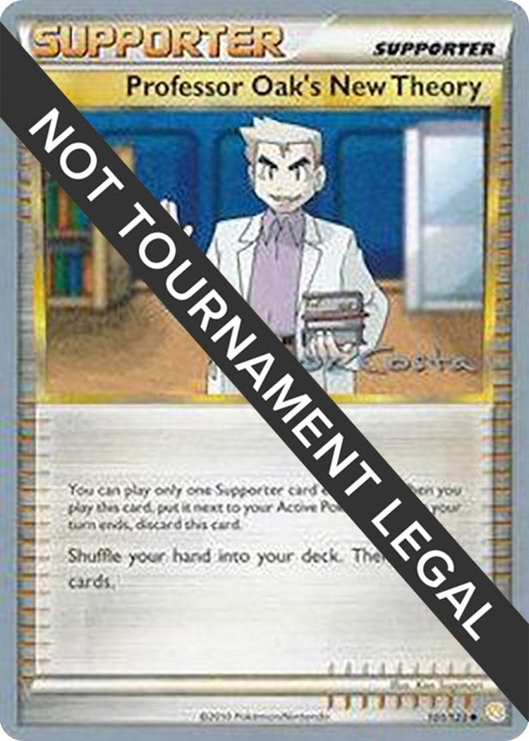 Image for Professor Oak's New Theory - 2012 (Igor Costa) (101/123) [World Championship Decks] - Pokemon