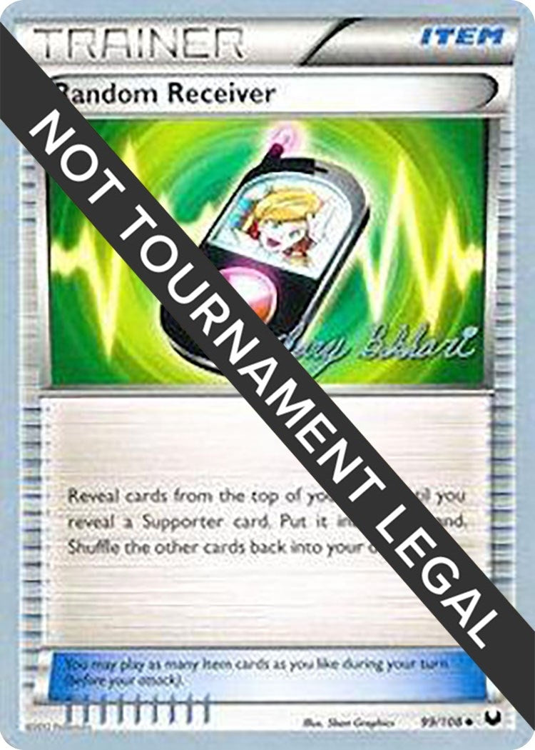 Image for Random Receiver - 2012 (Zachary Bokhari) (99/108) [World Championship Decks] - Pokemon