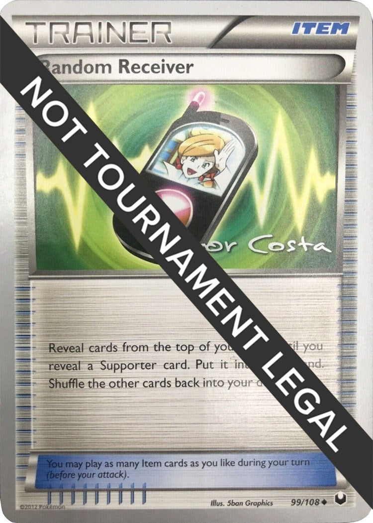 Image for Random Receiver - 2012 (Igor Costa) (99/108) [World Championship Decks] - Pokemon