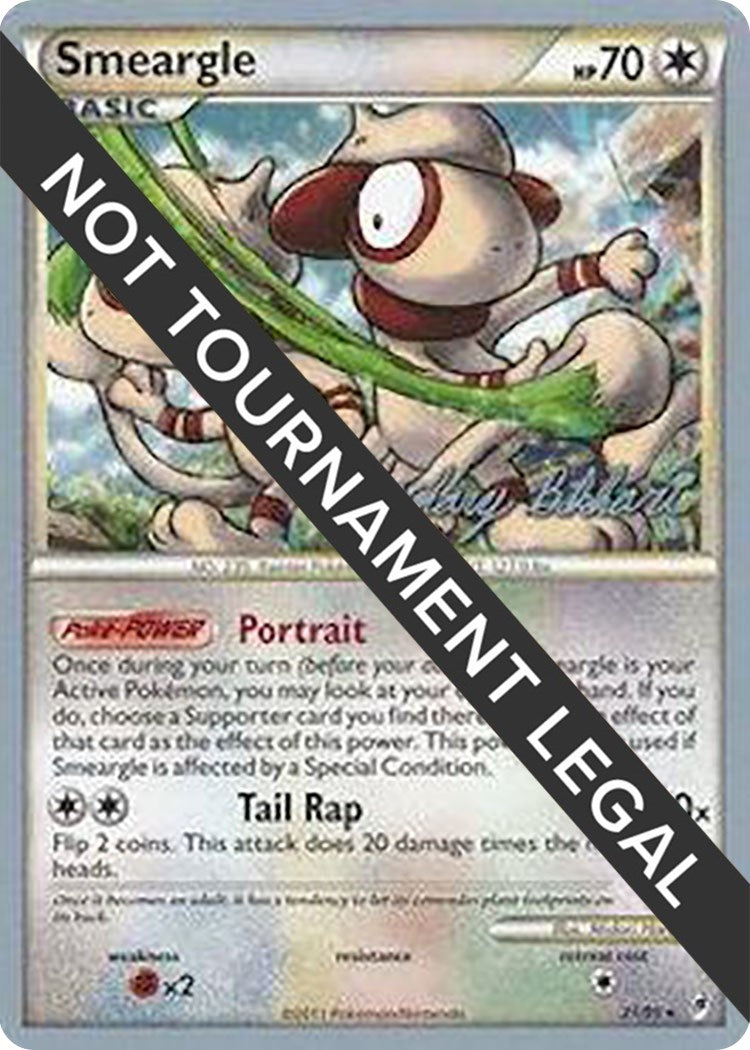 Image for Smeargle - 2012 (Zachary Bokhari) (21/95) [World Championship Decks] - Pokemon
