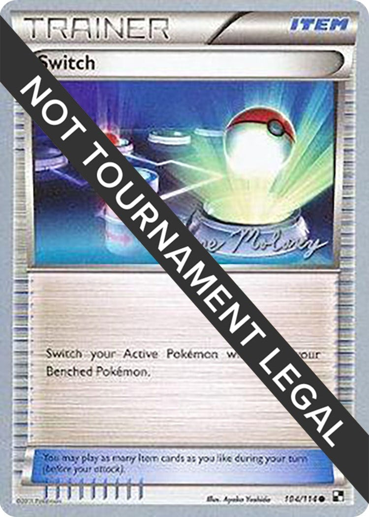 Image for Switch - 2012 (Chase Moloney) (104/114) [World Championship Decks] - Pokemon