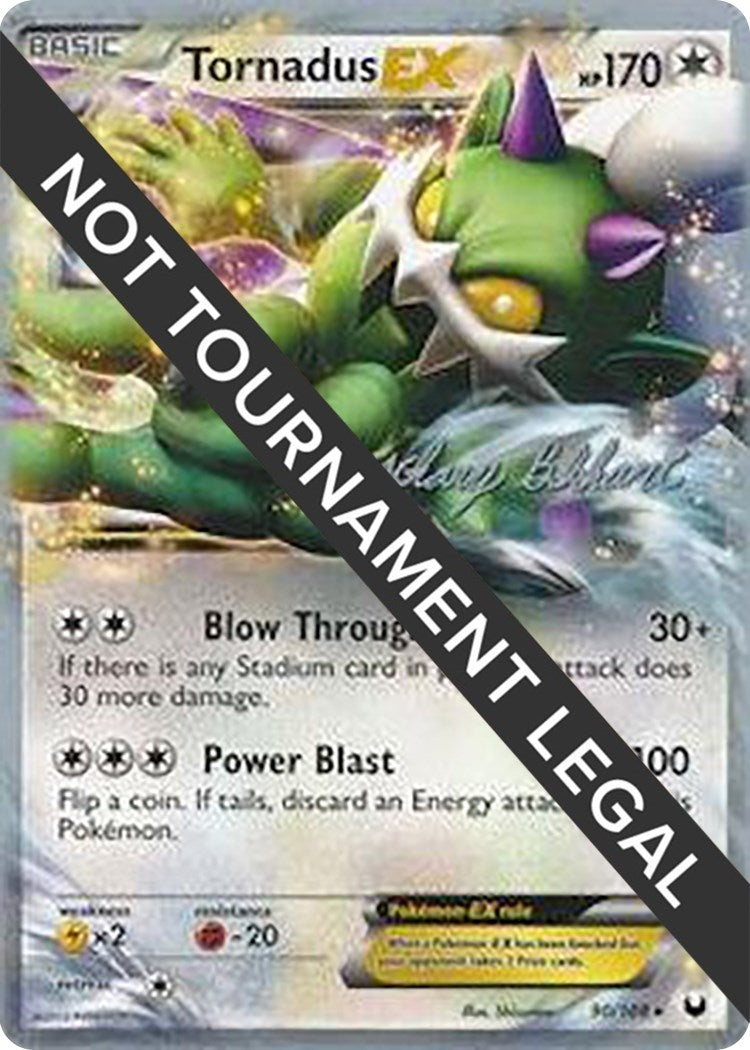 Image for Tornadus EX - 2012 (Zachary Bokhari) (90/108) [World Championship Decks] - Pokemon