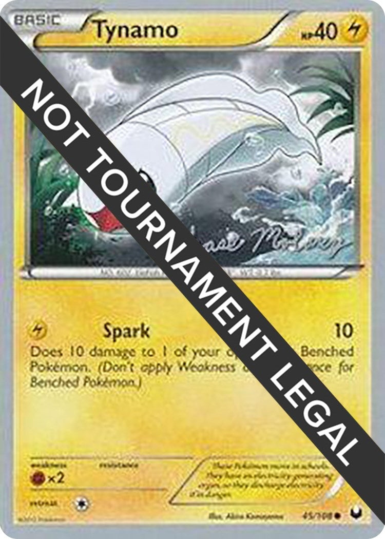 Image for Tynamo - 2012 (Chase Moloney) (45/108) [World Championship Decks] - Pokemon