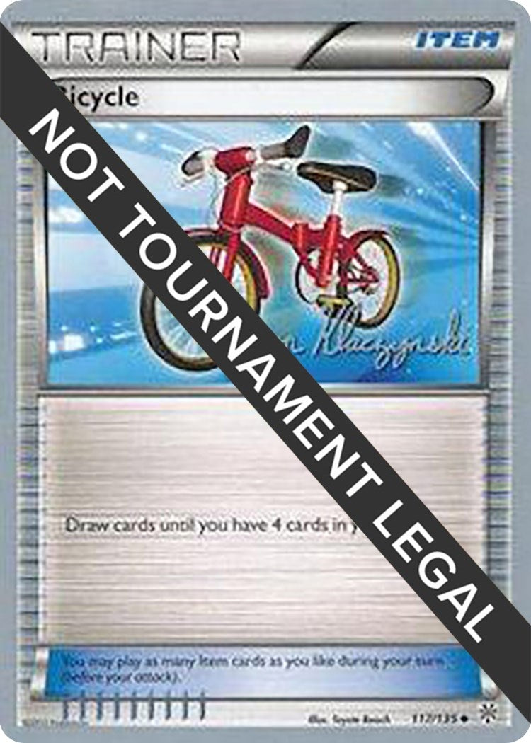 Image for Bicycle - 2013 (Jason Klaczynski) (117/135) [World Championship Decks] - Pokemon
