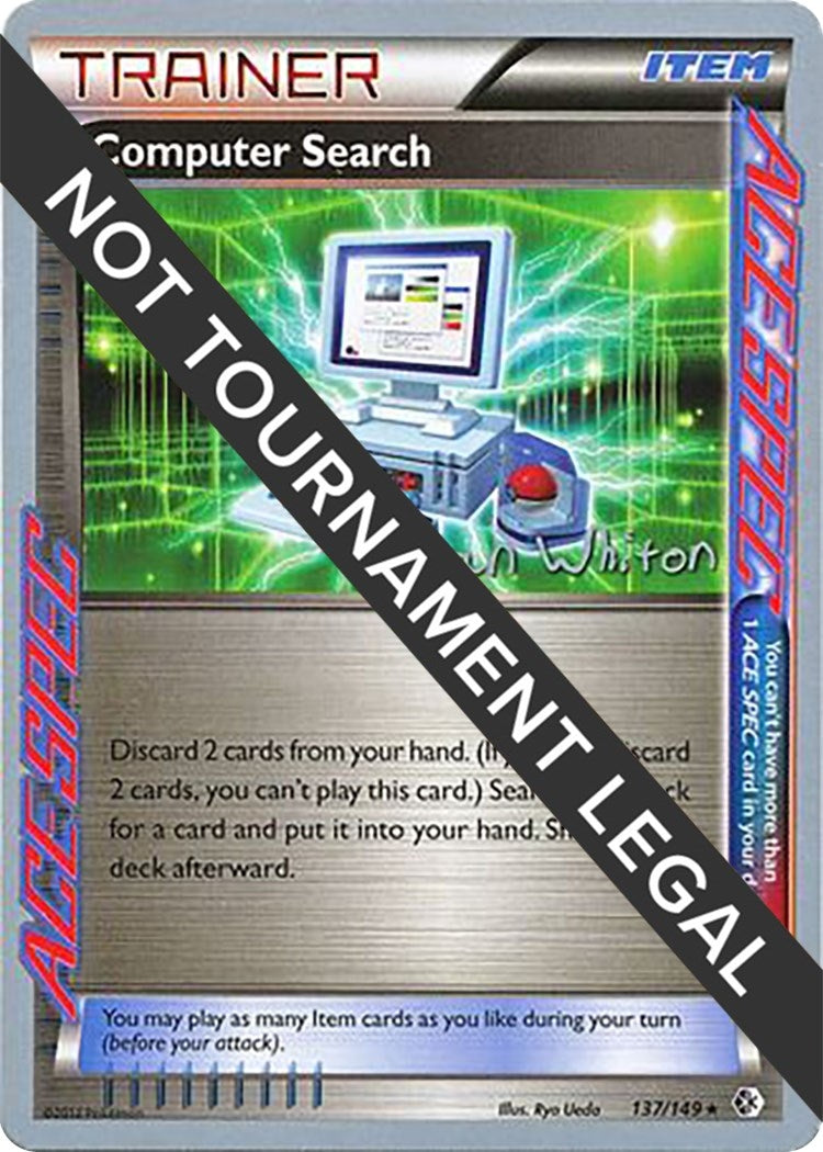 Image for Computer Search - 2013 (Ian Whiton) (137/149) [World Championship Decks] - Pokemon