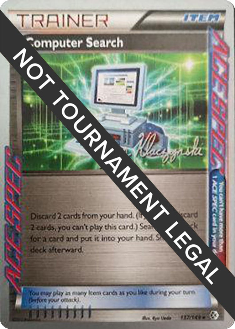 Image for Computer Search - 2013 (Jason Klaczynski) (137/149) [World Championship Decks] - Pokemon