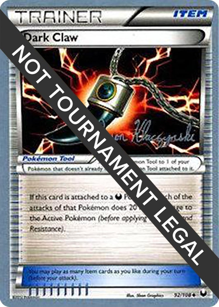 Image for Dark Claw - 2013 (Jason Klaczynski) (92/108) [World Championship Decks] - Pokemon