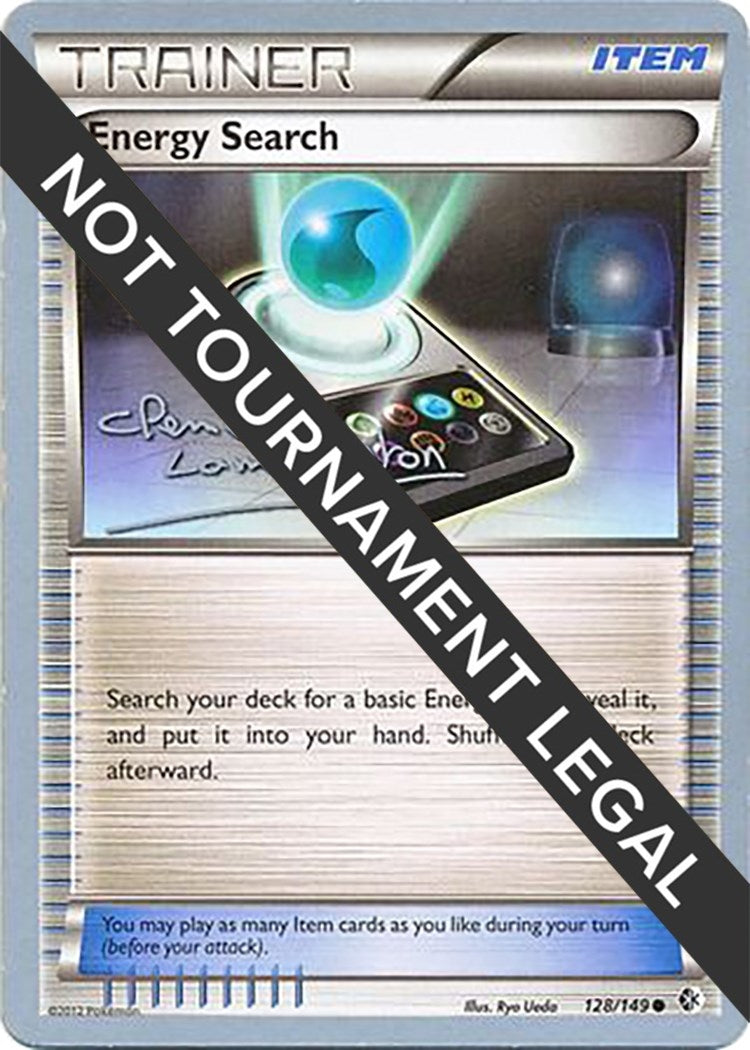 Image for Energy Search - 2013 (Clement Lamberton) (128/149) [World Championship Decks] - Pokemon