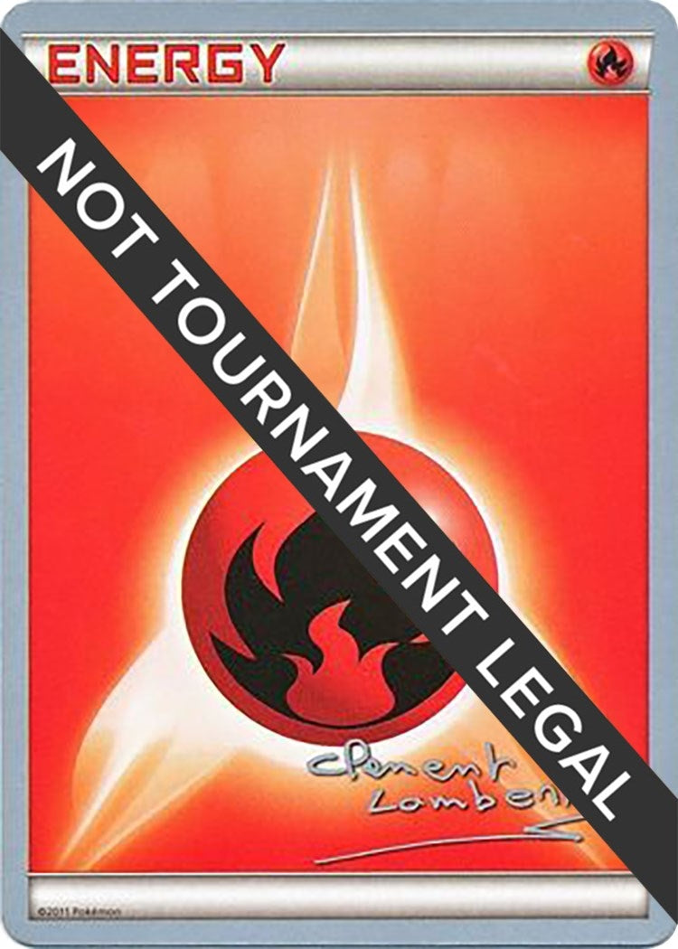 Image for Fire Energy - 2013 (Clement Lamberton) [World Championship Decks] - Pokemon