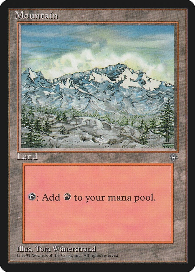 Image for Mountain (340) (340) [Ice Age] - Magic: The Gathering