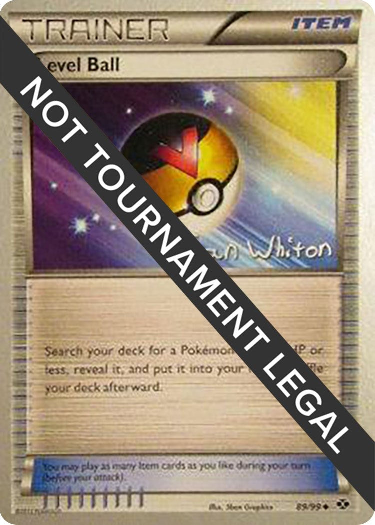 Image for Level Ball - 2013 (Ian Whiton) (89/99) [World Championship Decks] - Pokemon