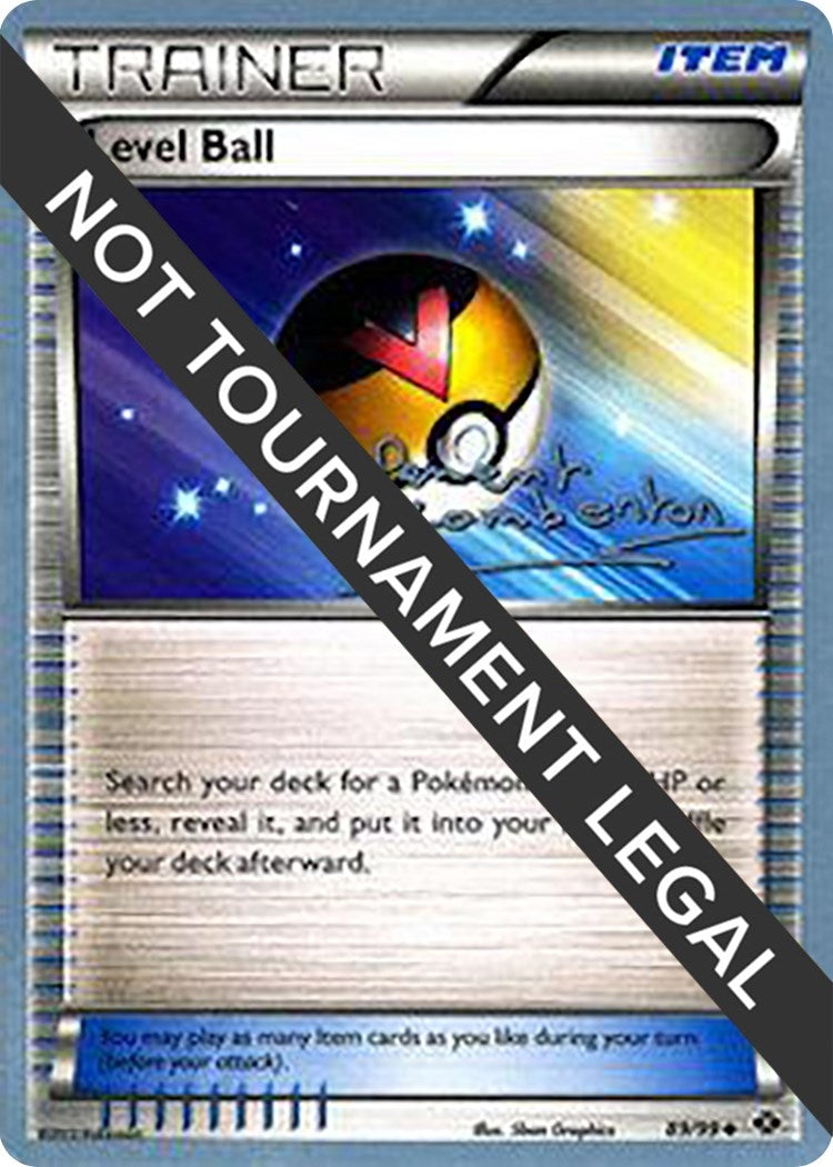 Image for Level Ball - 2013 (Clement Lamberton) (89/99) [World Championship Decks] - Pokemon