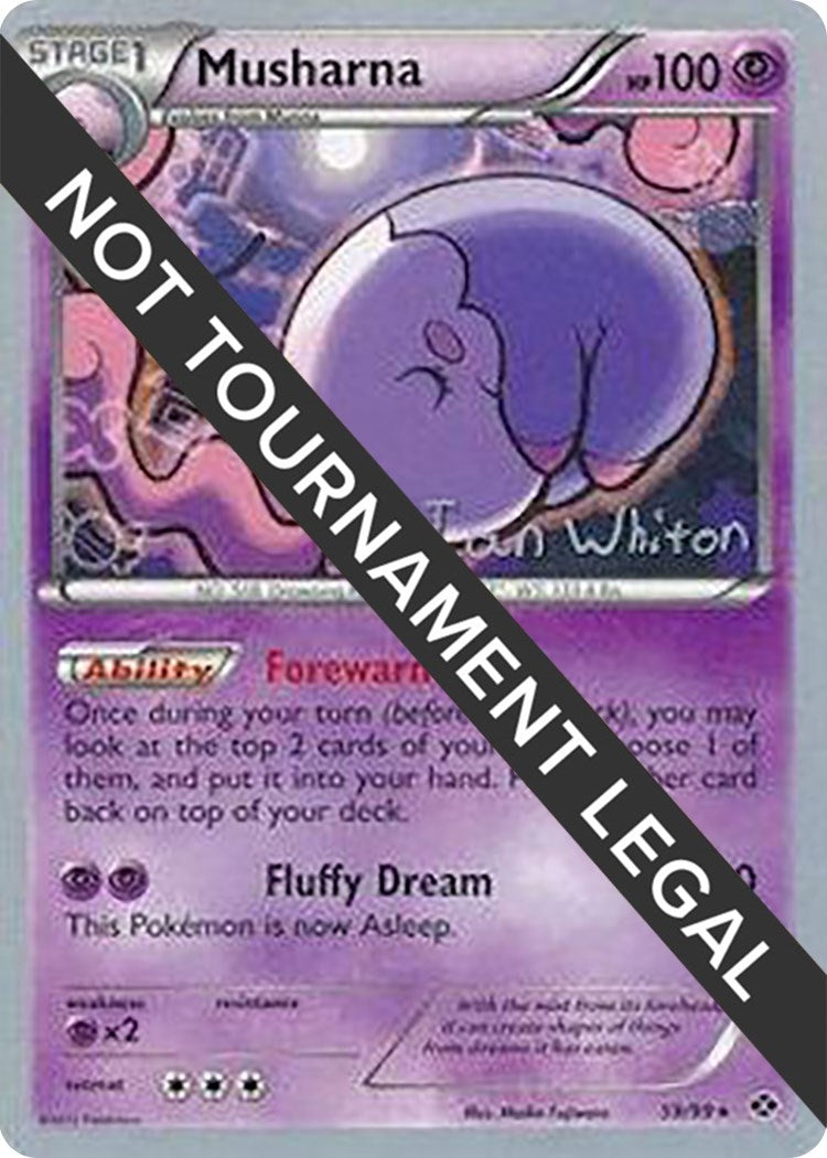 Image for Musharna - 2013 (Ian Whiton) (59/99) [World Championship Decks] - Pokemon