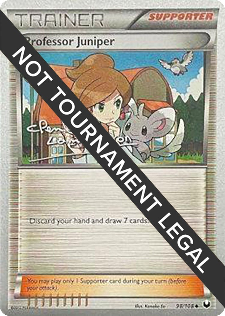 Image for Professor Juniper - 2013 (Clement Lamberton) (98/108) [World Championship Decks] - Pokemon