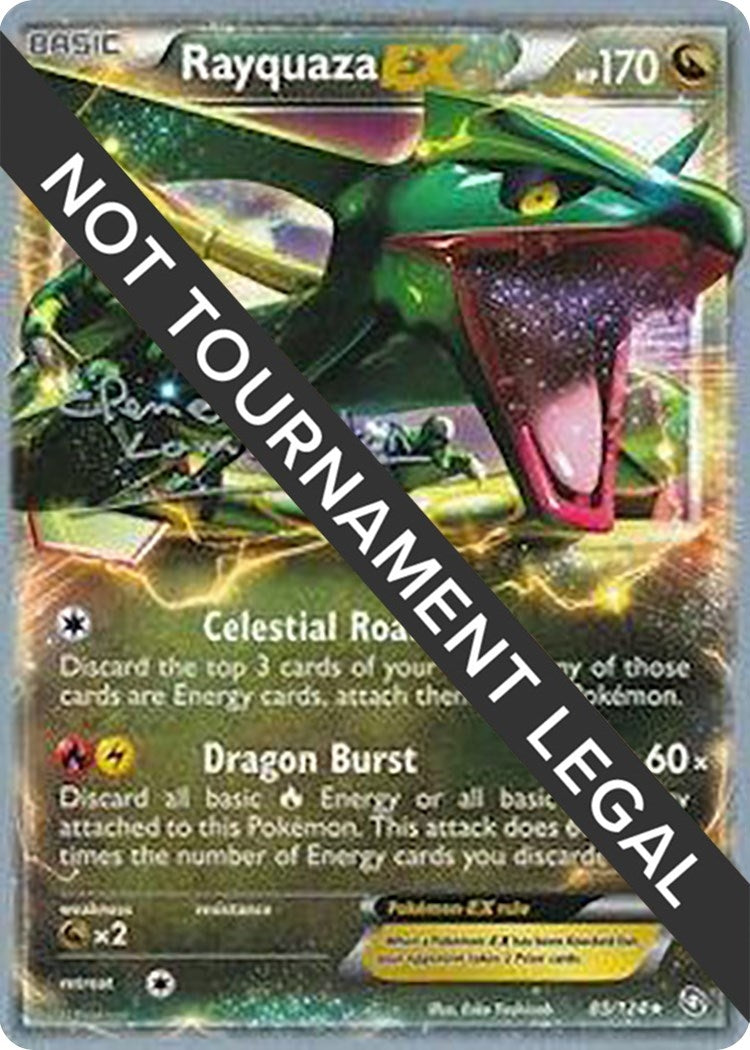 Image for Rayquaza EX - 2013 (Clement Lamberton) (85/124) [World Championship Decks] - Pokemon