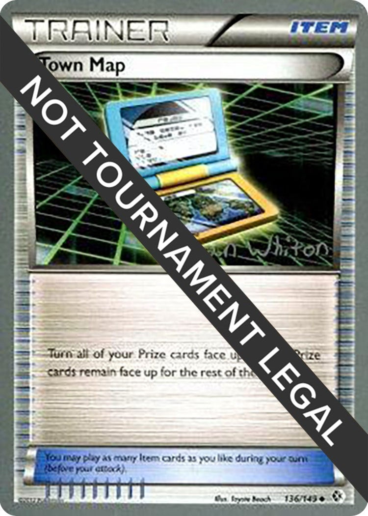 Image for Town Map - 2013 (Ian Whiton) (136/149) [World Championship Decks] - Pokemon