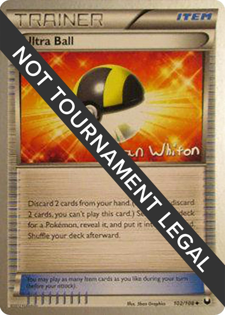 Image for Ultra Ball - 2013 (Ian Whiton) (102/108) [World Championship Decks] - Pokemon