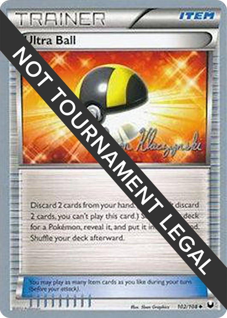 Image for Ultra Ball - 2013 (Jason Klaczynski) (102/108) [World Championship Decks] - Pokemon