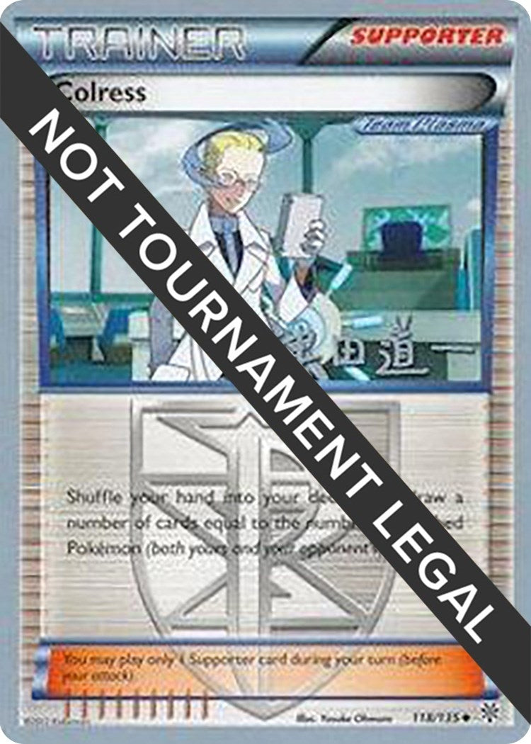 Image for Colress - 2014 (Michikazu Tsuda) (118/135) [World Championship Decks] - Pokemon