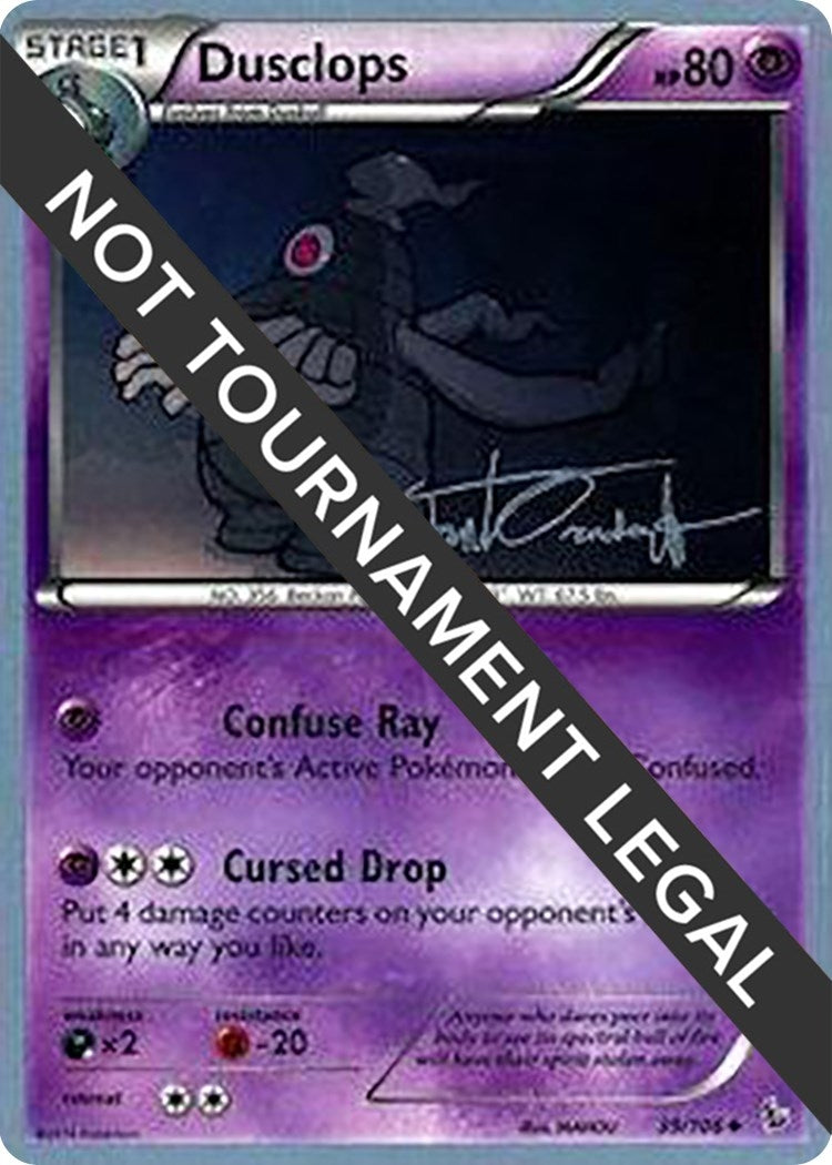 Dusclops - 2014 (Trent Orndorff) (39/106) [World Championship Decks]