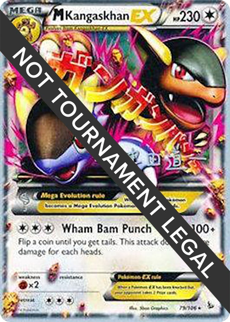Image for M Kangaskhan EX - 2014 (Michikazu Tsuda) (79/106) [World Championship Decks] - Pokemon