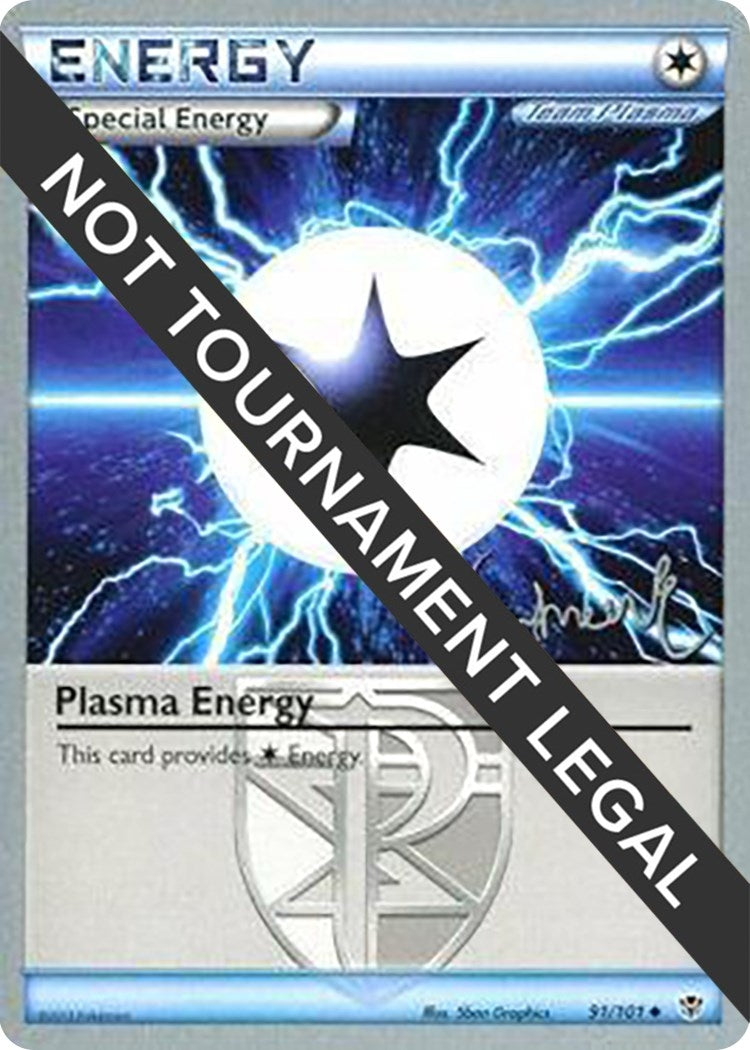 Image for Plasma Energy - 2014 (Andrew Estrada) (91/101) [World Championship Decks] - Pokemon