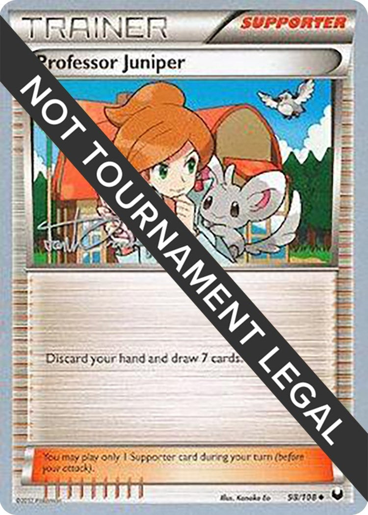 Image for Professor Juniper - 2014 (Trent Orndorff) (98/108) [World Championship Decks] - Pokemon