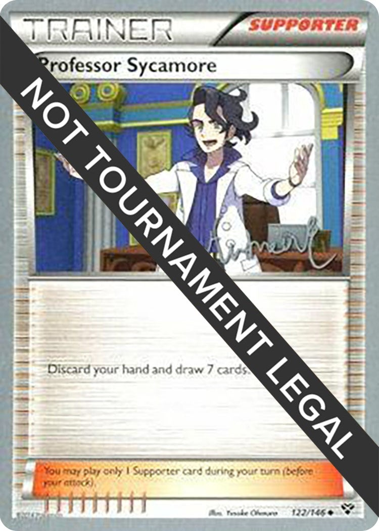 Image for Professor Sycamore - 2014 (Andrew Estrada) (122/146) [World Championship Decks] - Pokemon