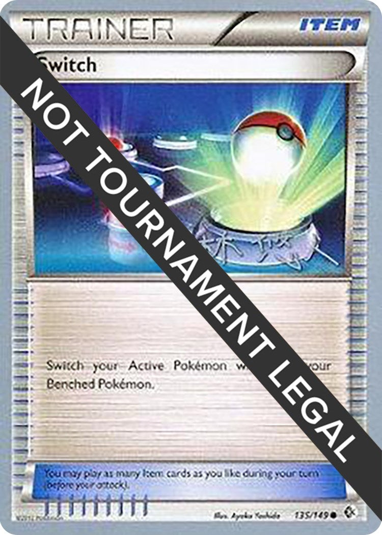 Image for Switch - 2014 (Haruto Kobayashi) (135/149) [World Championship Decks] - Pokemon