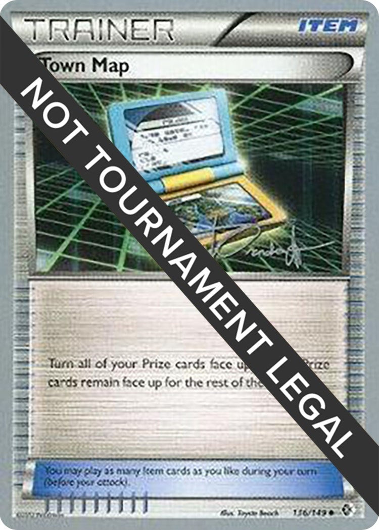 Image for Town Map - 2014 (Trent Orndorff) (136/149) [World Championship Decks] - Pokemon