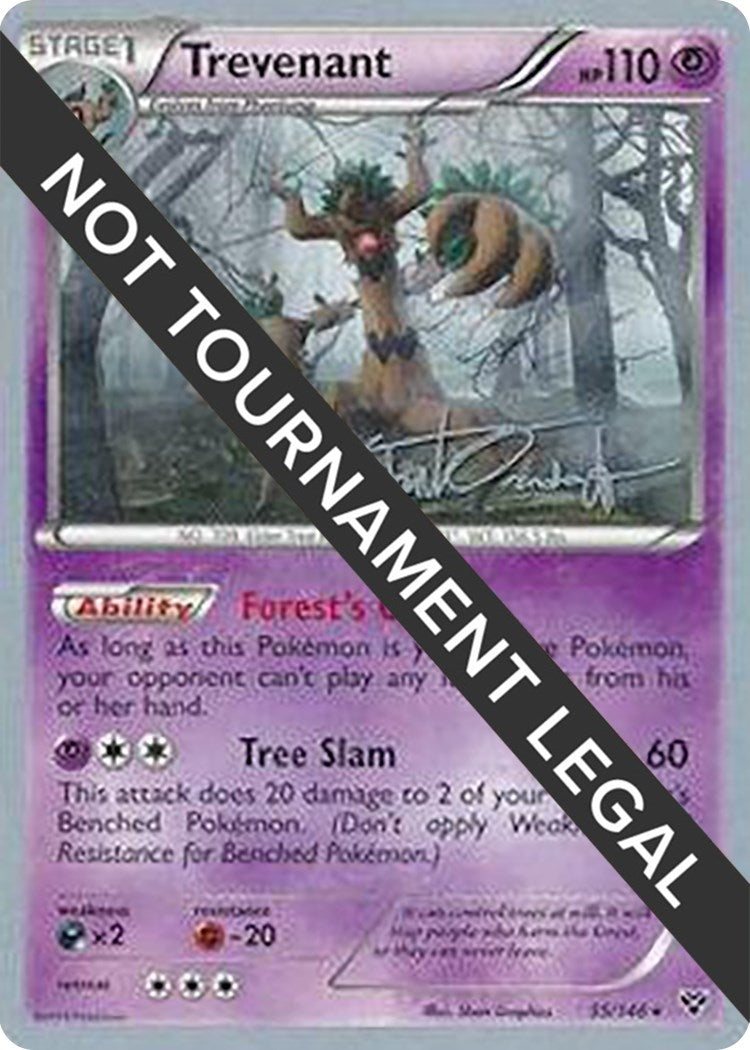 Image for Trevenant - 2014 (Trent Orndorff) (55/146) [World Championship Decks] - Pokemon