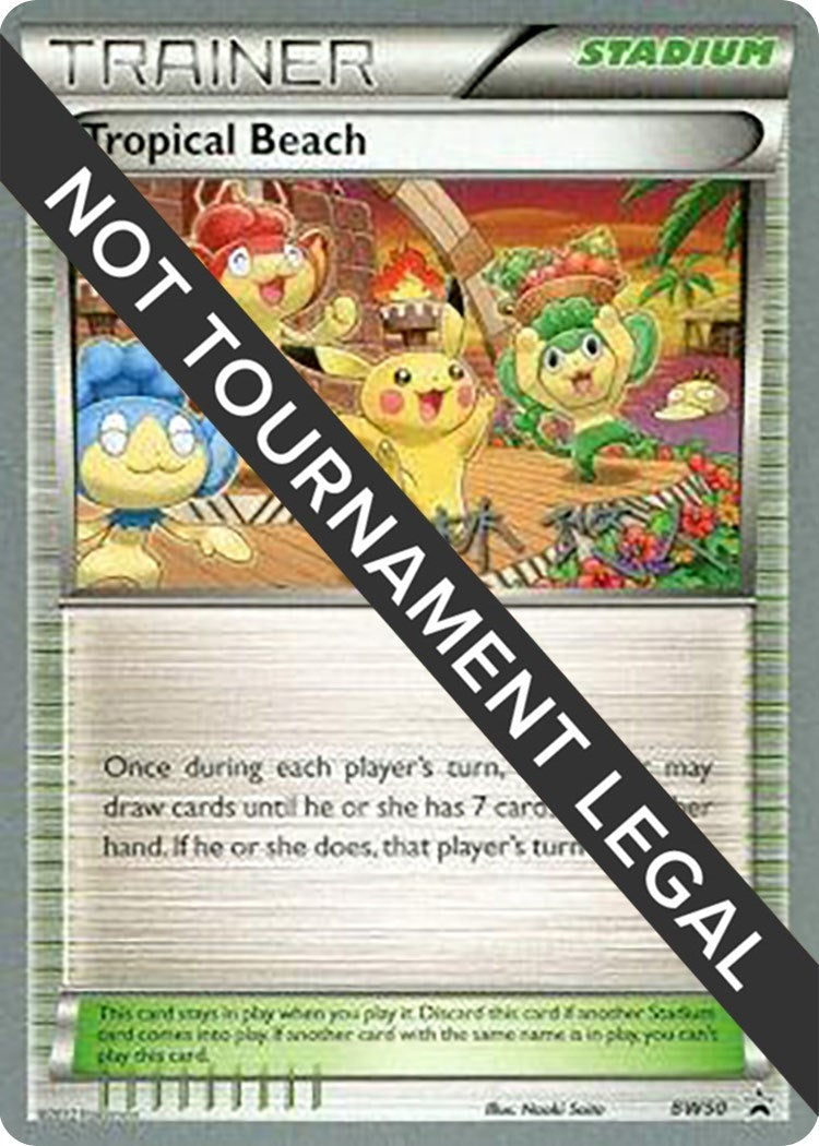Image for Tropical Beach - 2014 (Haruto Kobayashi) (BW50) [World Championship Decks] - Pokemon