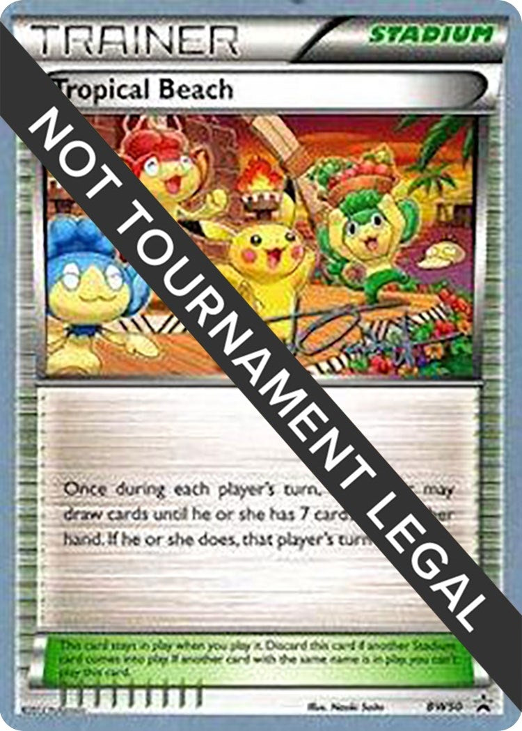 Image for Tropical Beach - 2014 (Trent Orndorff) (BW50) [World Championship Decks] - Pokemon
