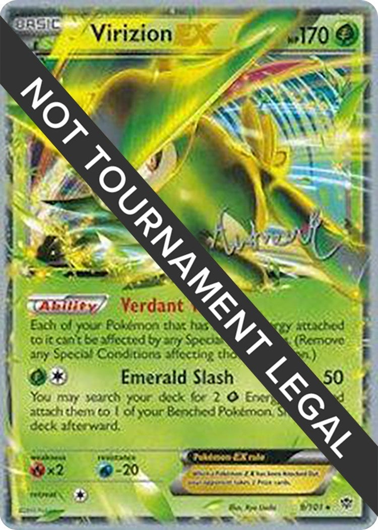 Image for Virizion EX - 2014 (Andrew Estrada) (9/101) [World Championship Decks] - Pokemon