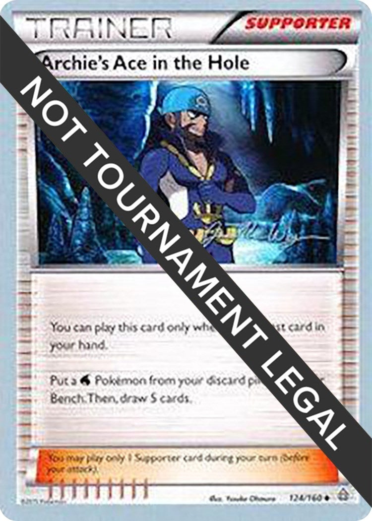 Image for Archie's Ace in the Hole - 2015 (Jacob Van Wagner) (124/160) [World Championship Decks] - Pokemon
