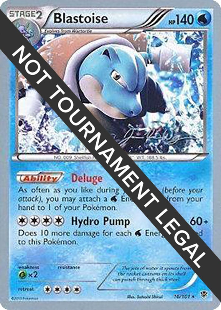 Image for Blastoise - 2015 (Jacob Van Wagner) (16/101) [World Championship Decks] - Pokemon