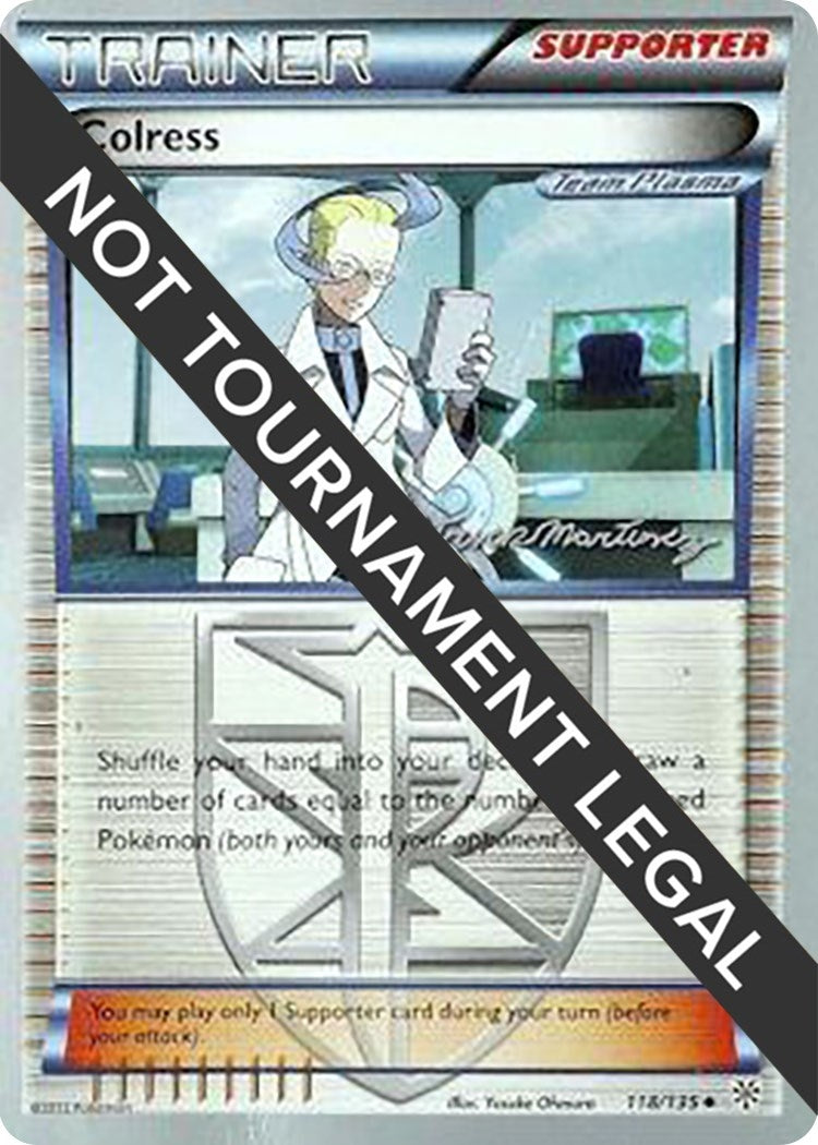 Image for Colress - 2015 (Patrick Martinez) (118/135) [World Championship Decks] - Pokemon