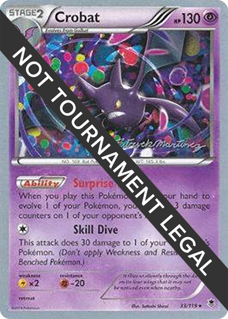 Image for Crobat - 2015 (Patrick Martinez) (33/119) [World Championship Decks] - Pokemon