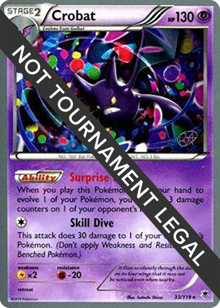 Image for Crobat - 2015 (Rowan Stavenow) (33/119) [World Championship Decks] - Pokemon