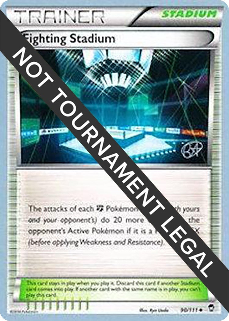 Image for Fighting Stadium - 2015 (Rowan Stavenow) (90/111) [World Championship Decks] - Pokemon