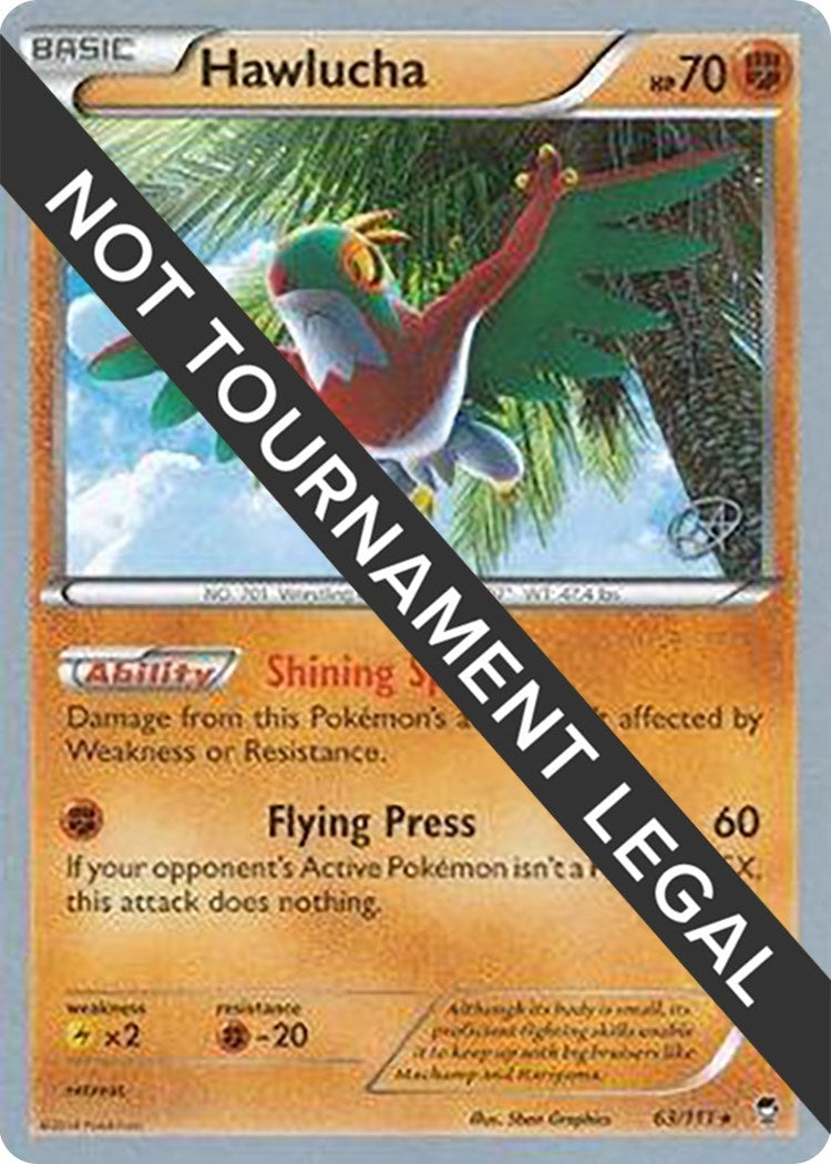 Image for Hawlucha - 2015 (Rowan Stavenow) (63/111) [World Championship Decks] - Pokemon
