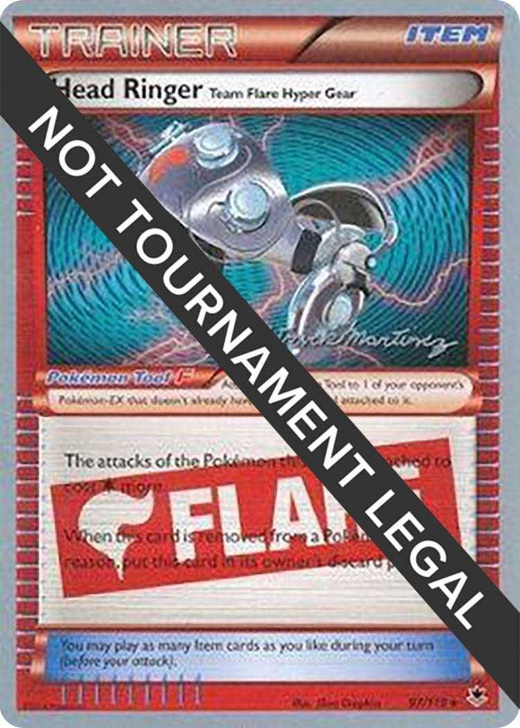 Image for Head Ringer (Team Flare Hyper Gear) - 2015 (Patrick Martinez) (97/119) [World Championship Decks] - Pokemon