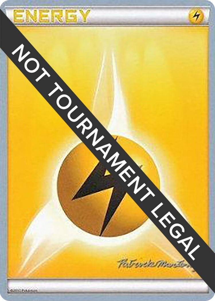 Image for Lightning Energy - 2015 (Patrick Martinez) [World Championship Decks] - Pokemon